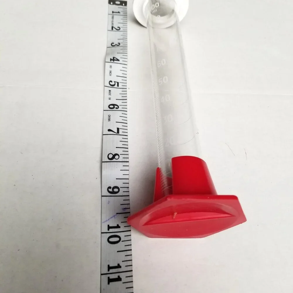 Pyrex 100mL Glass Graduated Cylinder Lab Measuring STEM Chemistry